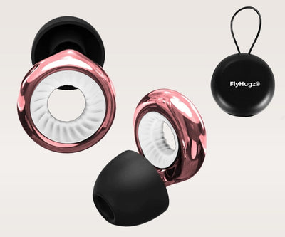 FlyHugz® Noise Reducing Travel Earplugs 2.0