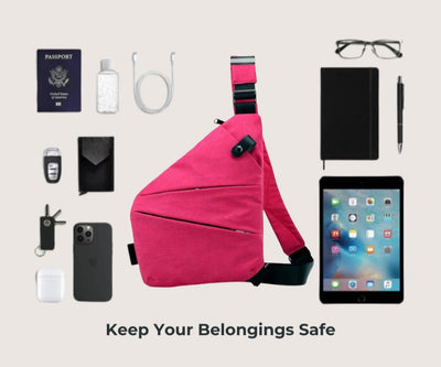 FlyHugz® Princess Anti Theft Bag