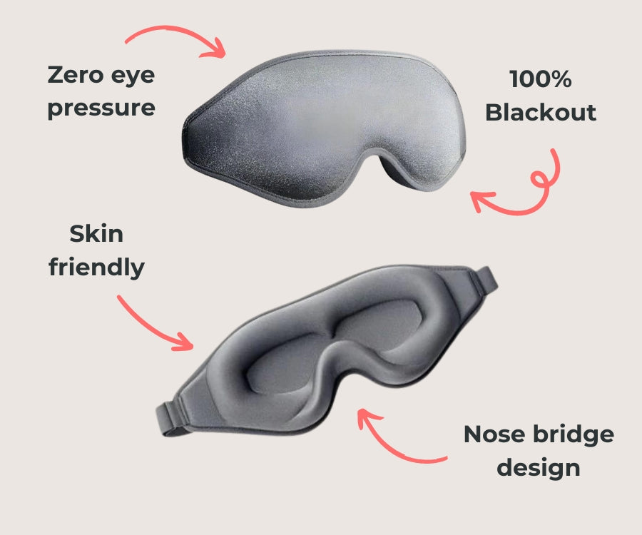 FlyHugz® Premium Sleep Mask