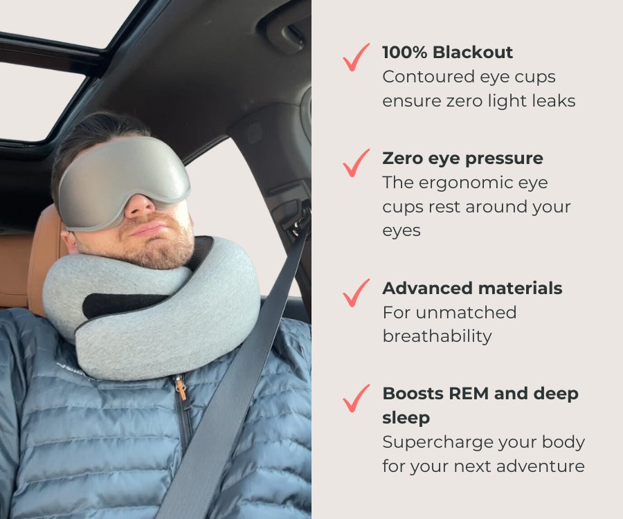 FlyHugz® Premium Sleep Mask